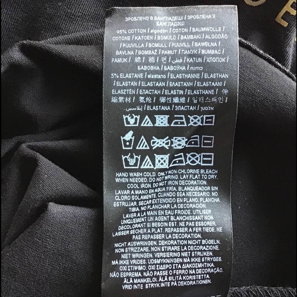 SOLD - Guess Sequin Logo Black Tee - NWT - Picture 7 of 11